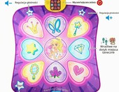 SUNLIN SLW9885D – mata do tańczenia dla dzieci 3–10 lat, światła LED, 7 trybów – zdjęcie 2
