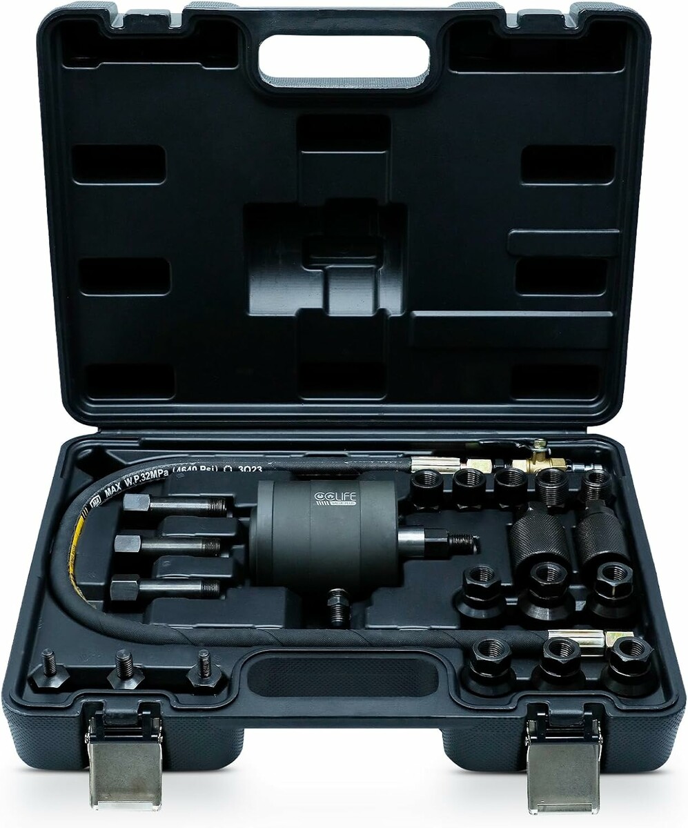 CCLIFE 8143 pneumatyczny ściągacz wtryskiwaczy CR 21 el. – Bosch, Delphi, Denso