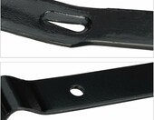 Relaxdays zestaw łomów i dźwigni 4 szt. – 45, 38, 30 i 18 cm – zdjęcie 3