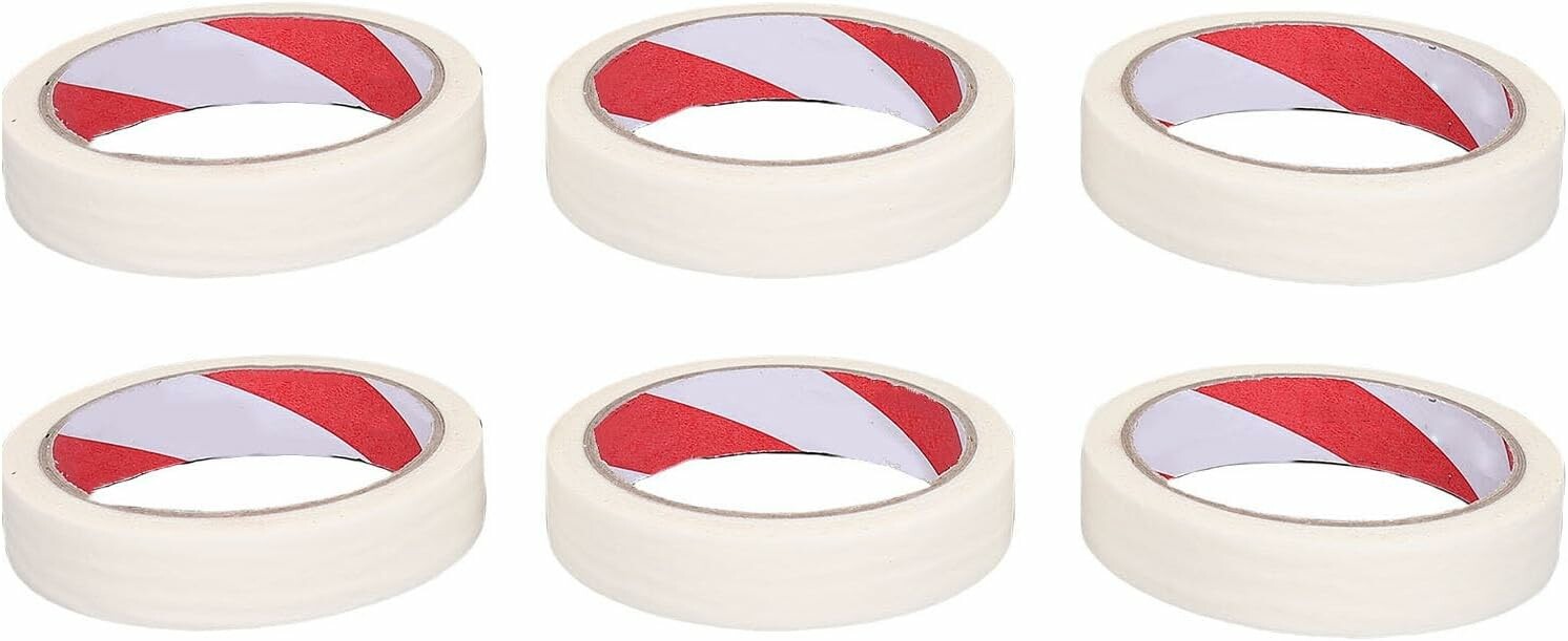 Taśma lakiernicza samochodowa 20 mm x 20 m – 6 rolek, odporna na temperaturę