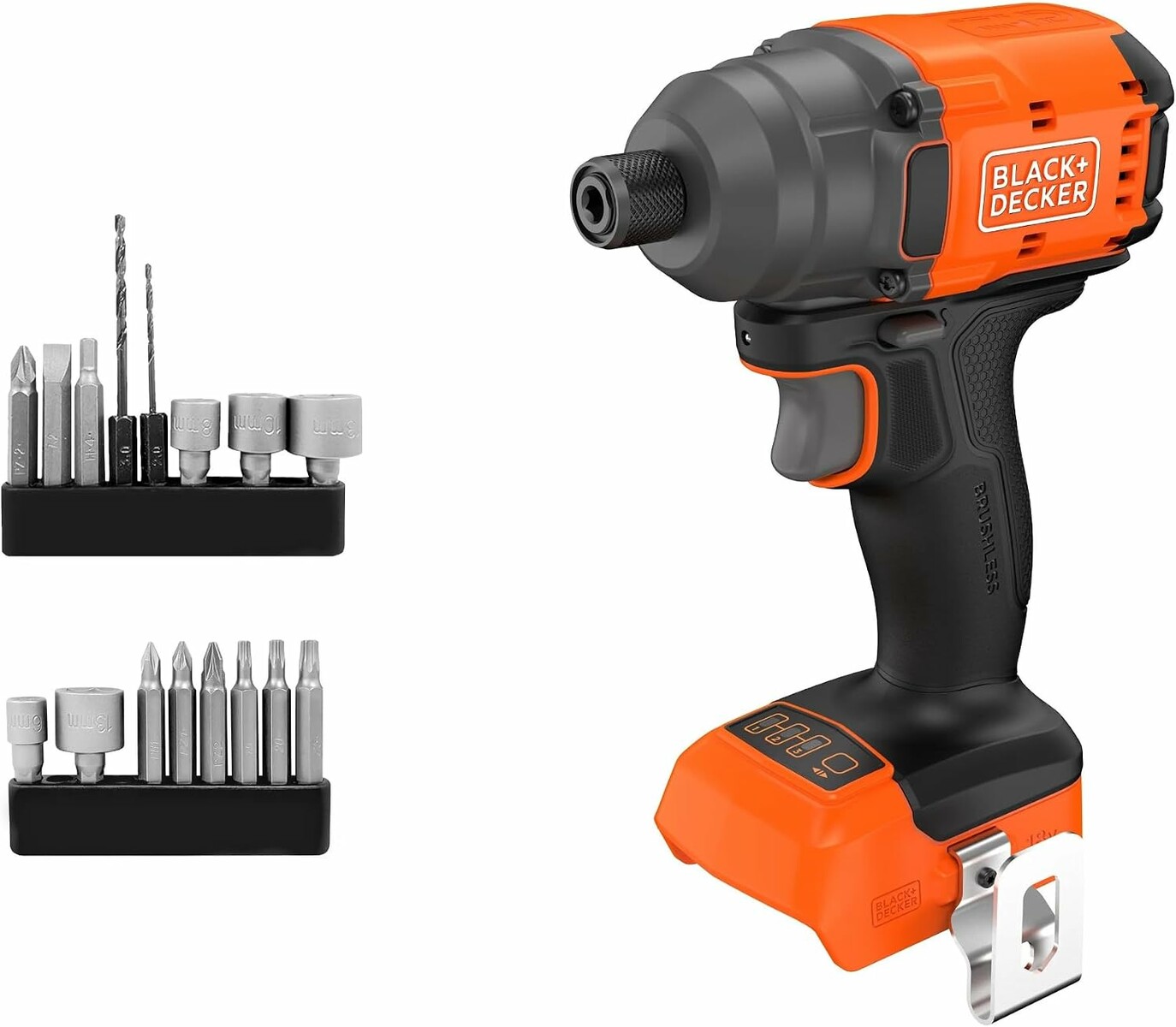 BLACK+DECKER BLIM78NZ-XJ – bezszczotkowy wkrętak udarowy 18 V, 220 Nm, body