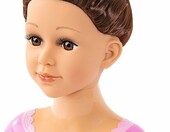 Bayer Design Charlene Super Model 90088AK – głowa do stylizacji, brązowe włosy – zdjęcie 5