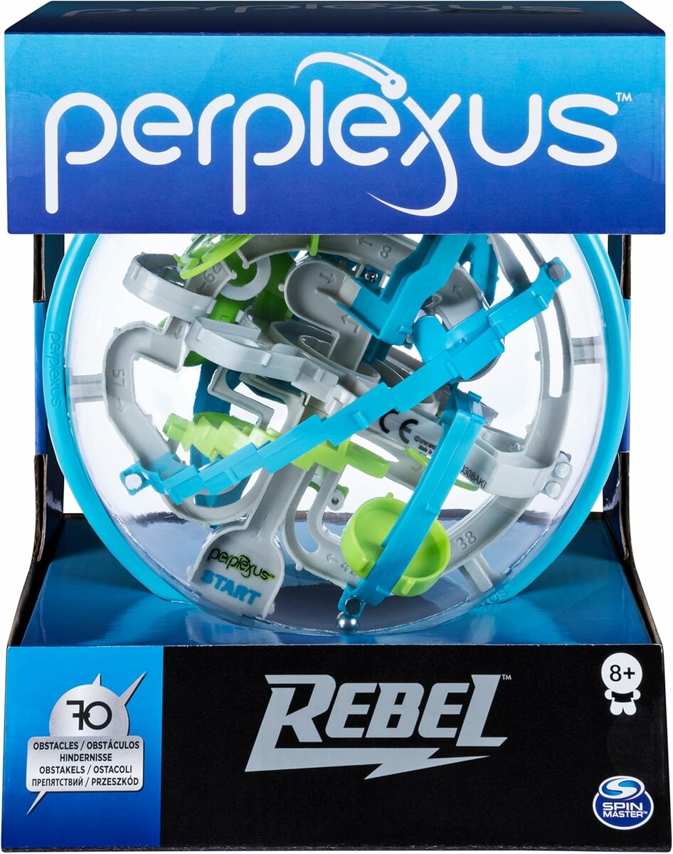 Perplexus Rebel 6053147 – kulkowy labirynt 3D, gra logiczna od 8 lat