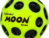 Waboba Moon Ball AZ-321-Y – superskocząca piłka z kraterami, żółta – zdjęcie 1
