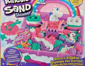 Kinetic Sand Królestwo Jednorożców 6062961 – piasek kinetyczny 907 g z foremkami – zdjęcie 1