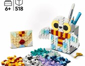 LEGO DOTS 41809 – pojemnik na długopisy Hedwiga, Harry Potter, od 6 lat – zdjęcie 2