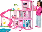 Barbie Dreamhouse HMX10 – domek dla lalek z basenem, zjeżdżalnią i windą – zdjęcie 1
