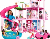 Barbie Dreamhouse HMX10 – domek dla lalek z basenem, zjeżdżalnią i windą – zdjęcie 2