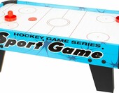 small foot 12445 – stołowy cymbergaj air hockey dla dzieci z dmuchawą – zdjęcie 1