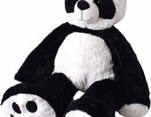 TE-Trend BG63154 – pluszowa panda XXL 100 cm, olbrzymia przytulanka – zdjęcie 1