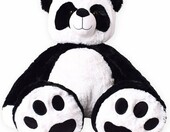 TE-Trend BG63154 – pluszowa panda XXL 100 cm, olbrzymia przytulanka – zdjęcie 2