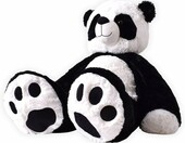 TE-Trend BG63154 – pluszowa panda XXL 100 cm, olbrzymia przytulanka – zdjęcie 3