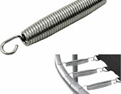 Clever Leon sprężyny do trampoliny 14 cm, 10 szt. z kluczem do naciągania – zdjęcie 2