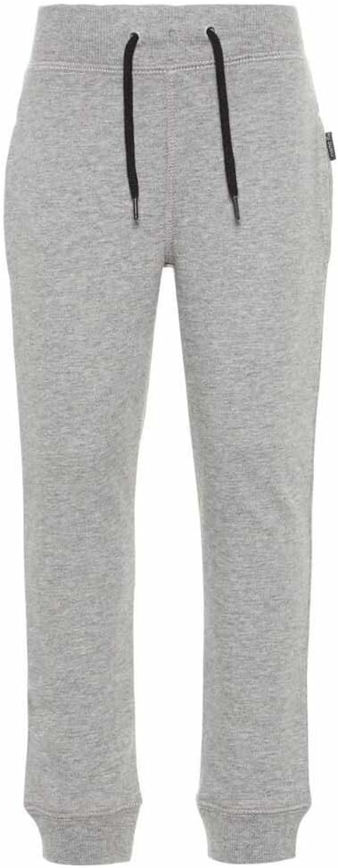 NAME IT Nkmsweat Pant spodnie dresowe chłopięce – szary melanż, rozmiar 158