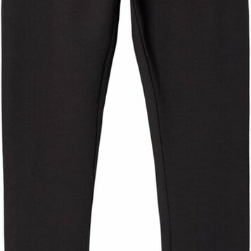 NAME IT Nkfvian getry legginsy dziewczęce bawełniane – czarne, rozmiar 140