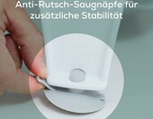 Angelcare ronda kąpielowe do dużej wanny + Munchkin koszyk na zabawki – jasnoszare – zdjęcie 3