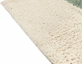 RugVista Rainbow dywan dziecięcy bawełniany 100 x 160 cm – tęcza, ecru – zdjęcie 3