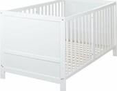 roba Easy Sleep łóżeczko dziecięce 70x140 z przebudową na łóżko juniorskie – białe – zdjęcie 3