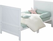 roba Easy Sleep łóżeczko dziecięce 70x140 z przebudową na łóżko juniorskie – białe – zdjęcie 4