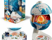 Canal Toys So Science interaktywny globus 3D z quizem dźwiękowym – od 6 lat – zdjęcie 1