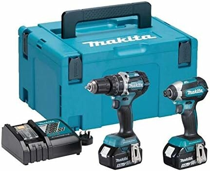 Komplet DHP484 + DTD153 Makita DLX2180TJ 18 – stan: nowy