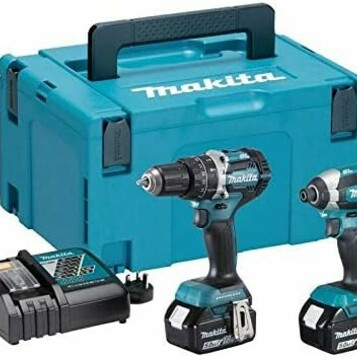 Komplet DHP484 + DTD153 Makita DLX2180TJ 18 – stan: nowy