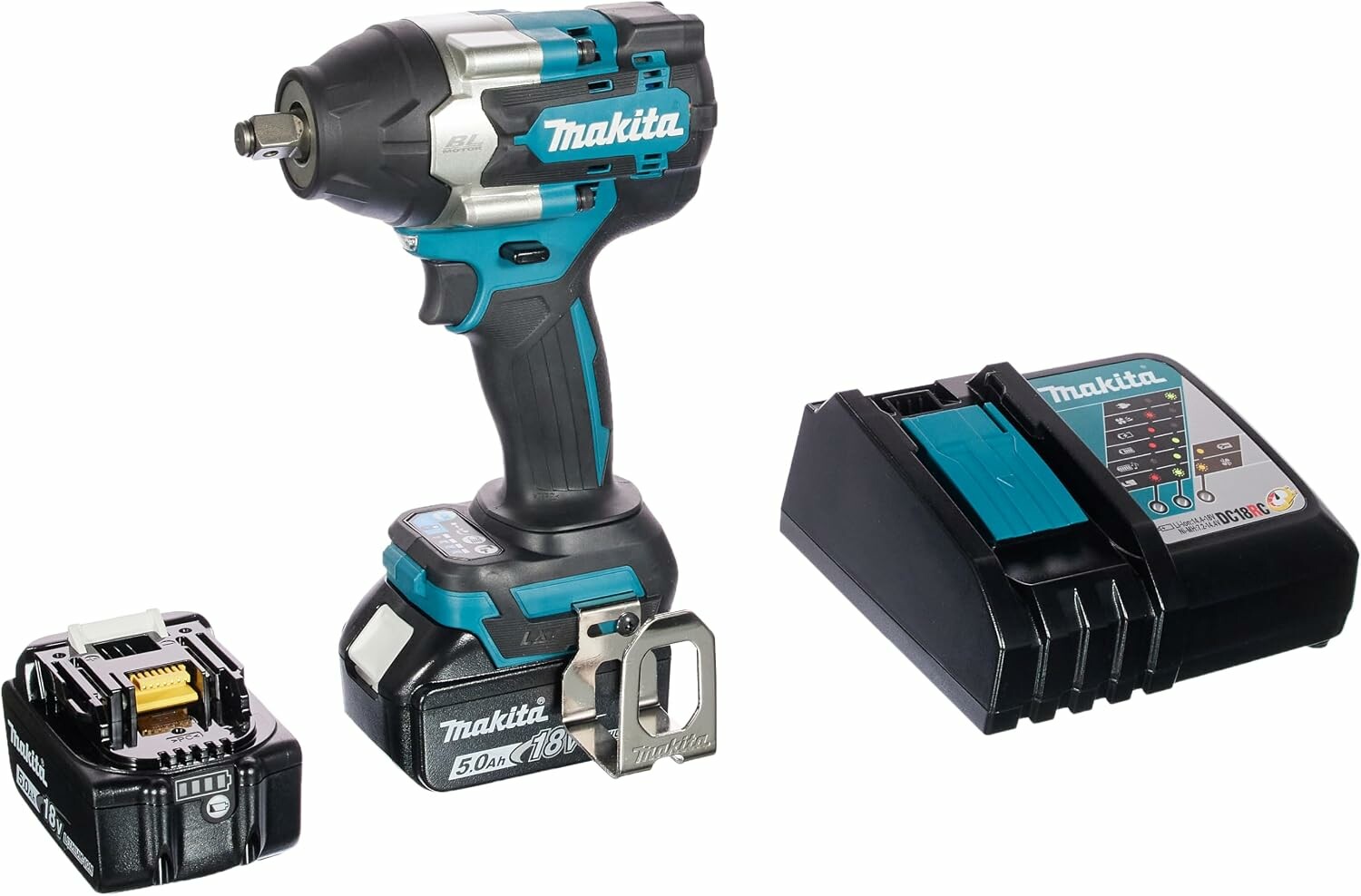 Klucz udarowy 1/2 cala 700 Makita DTW700RTJ 18 (stan nowy)