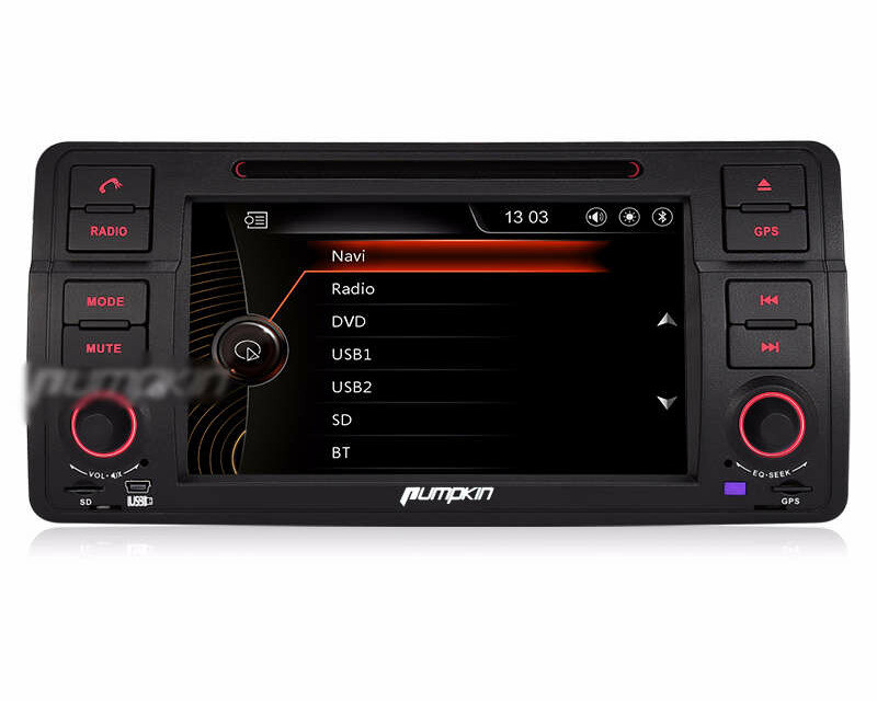 Radio nawigacja GPS 7 cali Quad Core 2DIN BMW E39 (używany)