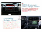 Radio nawigacja GPS 7 cali Quad Core 2DIN BMW E39 (używany) – zdjęcie 5