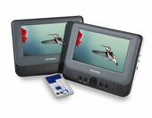 Salora DVP-7048 – mobilne samochodowe DVD, twin (używany) – zdjęcie 1
