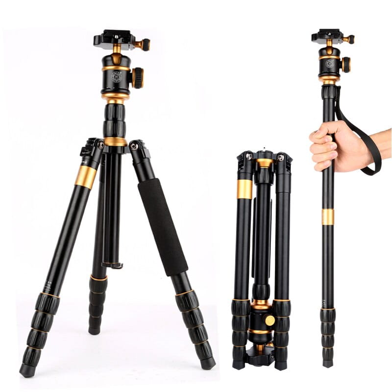 Statyw podróżny monopod QZSD Q888 głowica kulowa