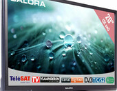 Telewizor LED 20 cali kamper camping jacht 12V (stan nowy) – zdjęcie 3