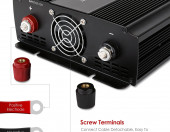 Przetwornica samochodowa SNAN 12V 230V 1000W – zdjęcie 1