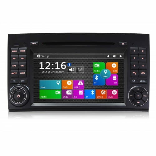 Radio nawigacja Mercedes Vito Viano a/b klasa w169 (używany)