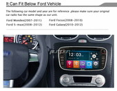Radio nawigacja Gps Ford Mondeo Galaxy S-Max (stan nowy) – zdjęcie 4