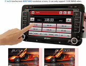 Radio nawigacja VW Passat 2din GPS USB SD ekran (używany) – zdjęcie 5
