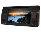 Duże radio BMW E46 nawigacja dvd android (używany) – zdjęcie 1