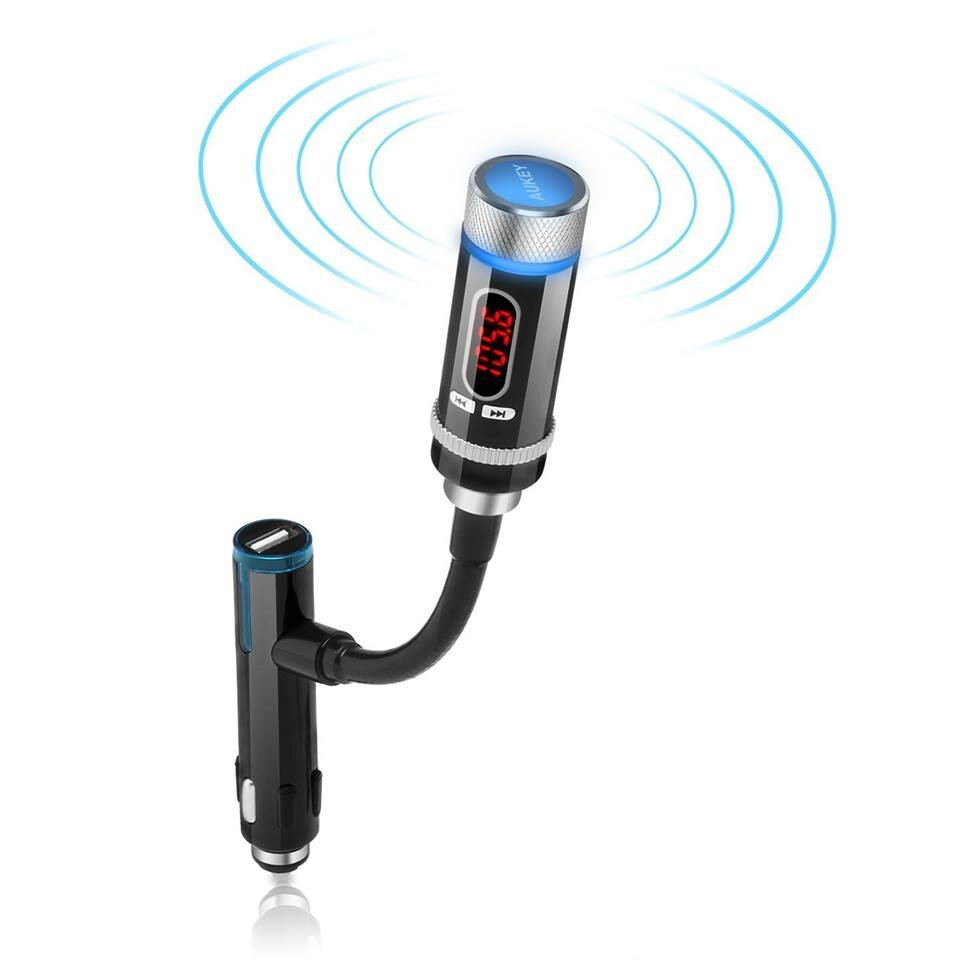aukey FM – nadajnik samochodowy A, bluetooth (używany)