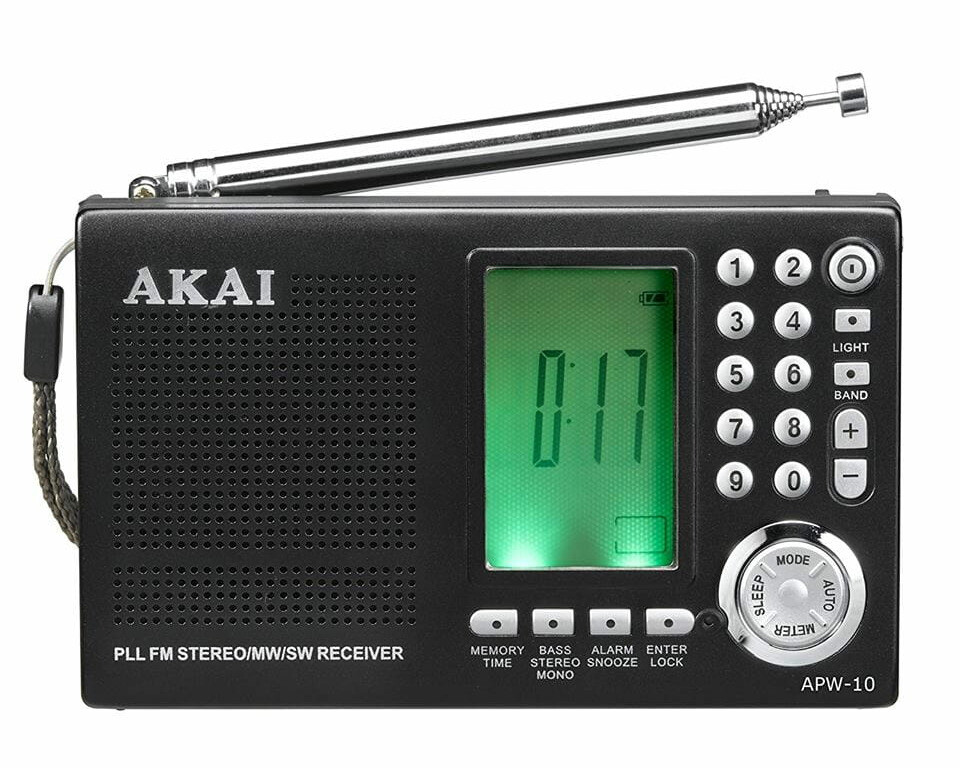 Odbiornik na całym świecie UKF/PLL Akai APW10 (używany)