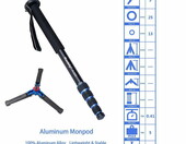 Statyw Monopod Manbily A-222 165cm do aparatu (stan nowy) – zdjęcie 3