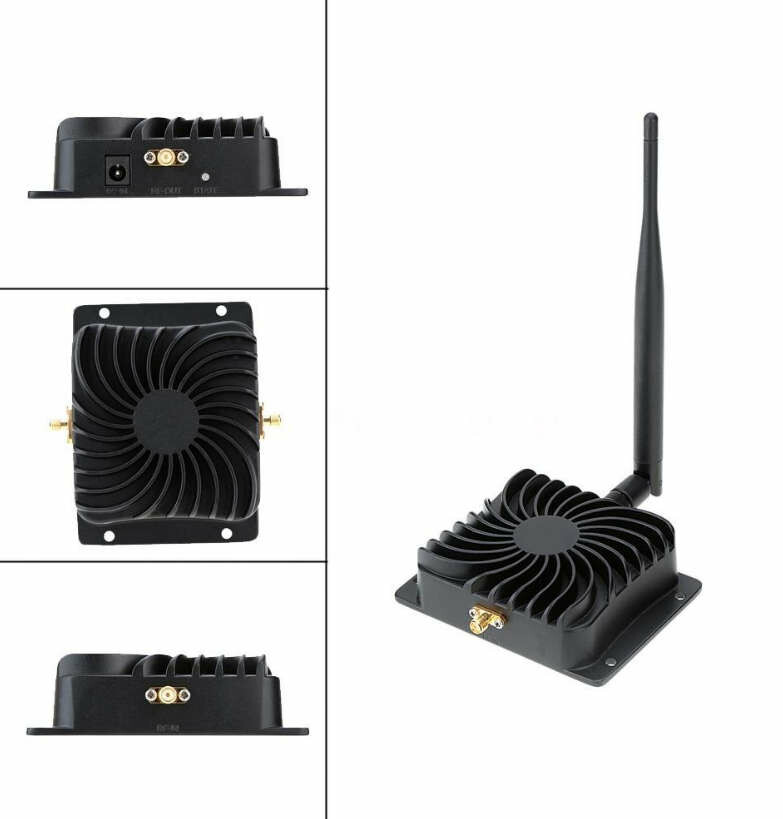Wzmacniacz sygnału 2.4GHz 5W WiFi HS2405X1, stan: używany
