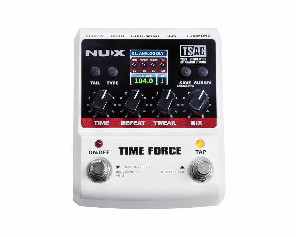 Efekt gitarowy NUXEFX Time Force Multi Digital (stan nowy)