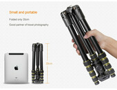 Mobilny statyw do kamery aluminium Travel Tripod (używany) – zdjęcie 4