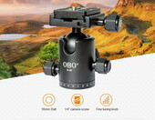 Mobilny statyw do kamery aluminium Travel Tripod (używany) – zdjęcie 5