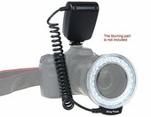 Andoer RF-550D – pierścieniowa lampa LED Canon (stan nowy) – zdjęcie 4