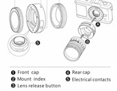 Panasonic G1 G2 G3 G10 – adapter bagnetowy (stan nowy) – zdjęcie 5