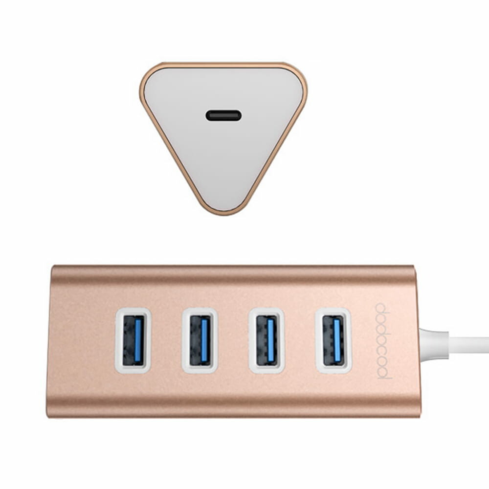 Hub Usb c 3.0 rozdzielacz 4 porty rozgałęźnik (używany)