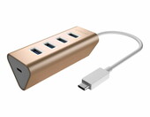 Hub Usb c 3.0 rozdzielacz 4 porty rozgałęźnik (używany) – zdjęcie 3