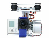 Gimbal 2D DRON GoPro 3 DJI Phantom 1 2 Walkera (stan nowy) – zdjęcie 2