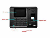Realand – rejestrator czasu pracy, 2.8 cali TFT LCD – zdjęcie 1